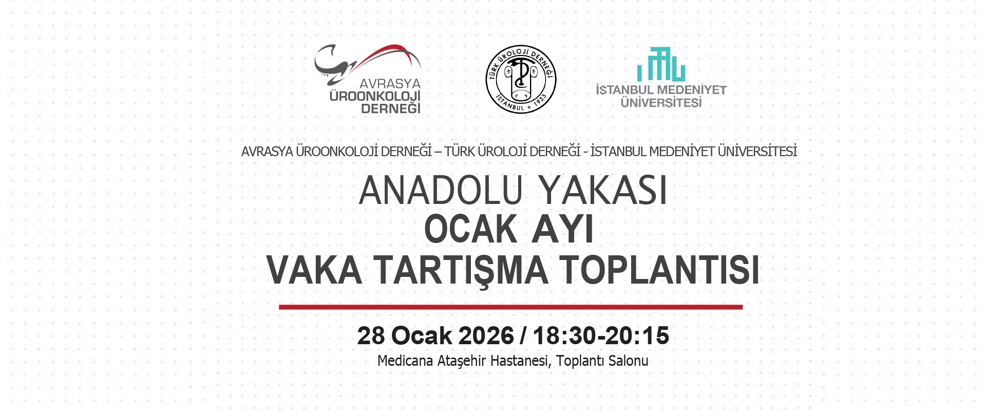 ANADOLU YAKASI OCAK AYI VAKA TARTIŞMA TOPLANTISI