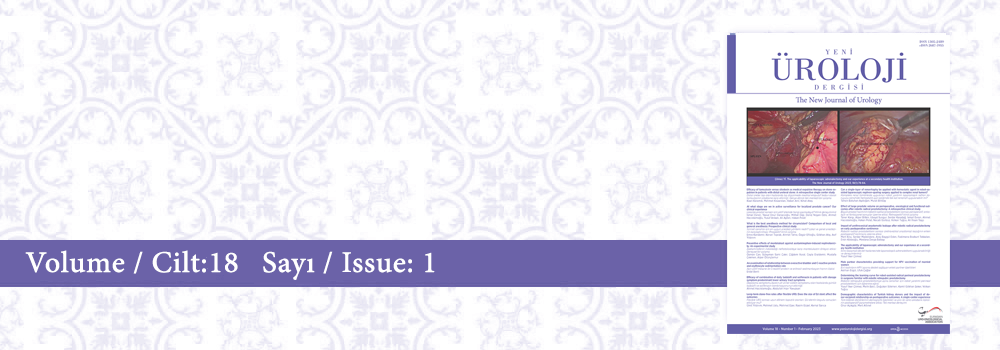 The New Journal of Urology Volume: 18 Issue: 1
