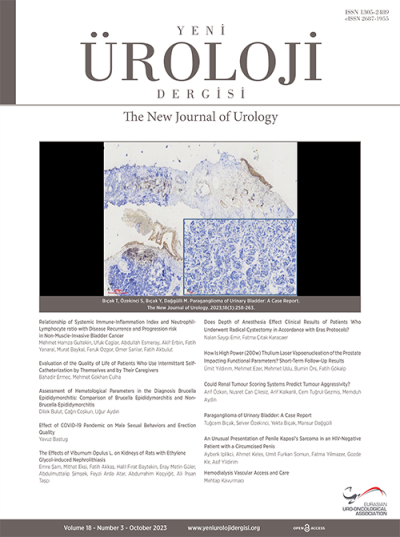 The New Journal of Urology Volume: 18 Issue: 3