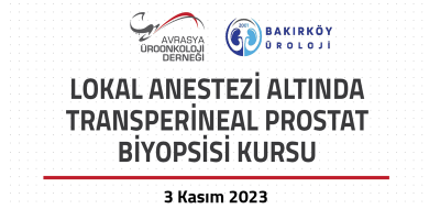 TRANSPERİNEAL PROSTATE UNDER LOCAL ANAESTHESIA BIOPSY COURSE