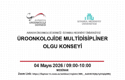 WEBINAR / ÜROONKOLOJİDE MULTİDİSİPLİNER OLGU KONSEYİ / 4 MAYIS 2026