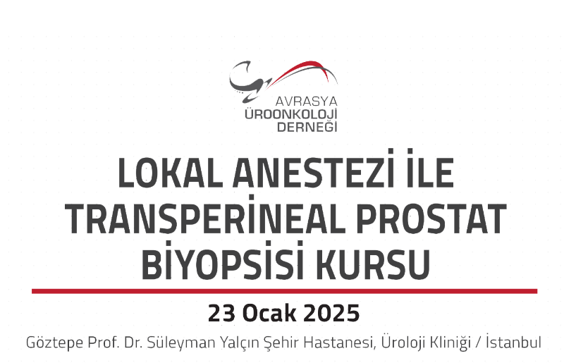 Lokal Anestezi İle Transperineal Prostat Biyopsisi Kursu